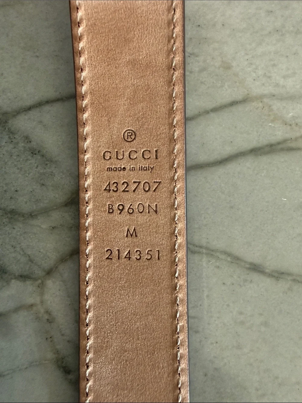 Gucci Kids Burgundy Leather Belt with Silver Double G Buckle